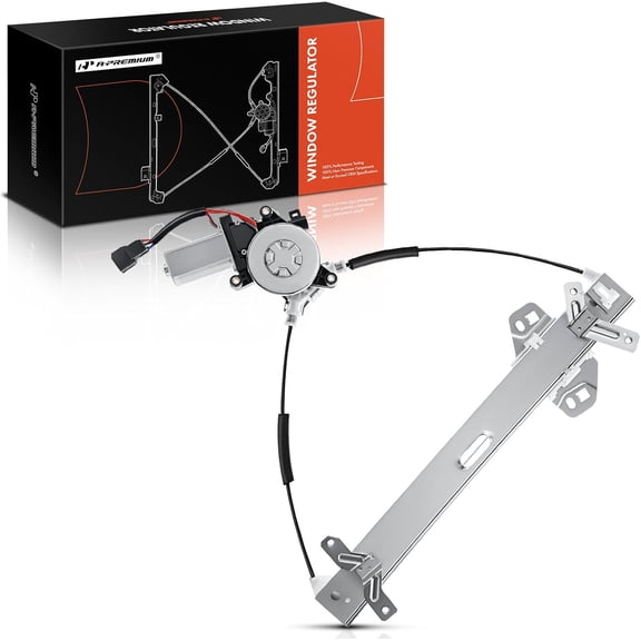 A-Premium Power Window Regulator with Motor Front Driver Side Compatible with Honda Accord 2003-2007 (Coupe Body Style Only) Front Left Driver Side