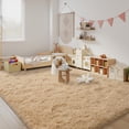 thumbnail image 5 of Janvonne Fluffy Area Rugs for Living Room,Bedroom,Dorms,6x9ft Soft Shaggy Sofa-side Carpet, Home Decor Aesthetic,Camel, 5 of 8