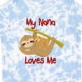 thumbnail image 4 of Inktastic My Nana Loves Me Sloth Boys or Girls Toddler T-Shirt, 4 of 5