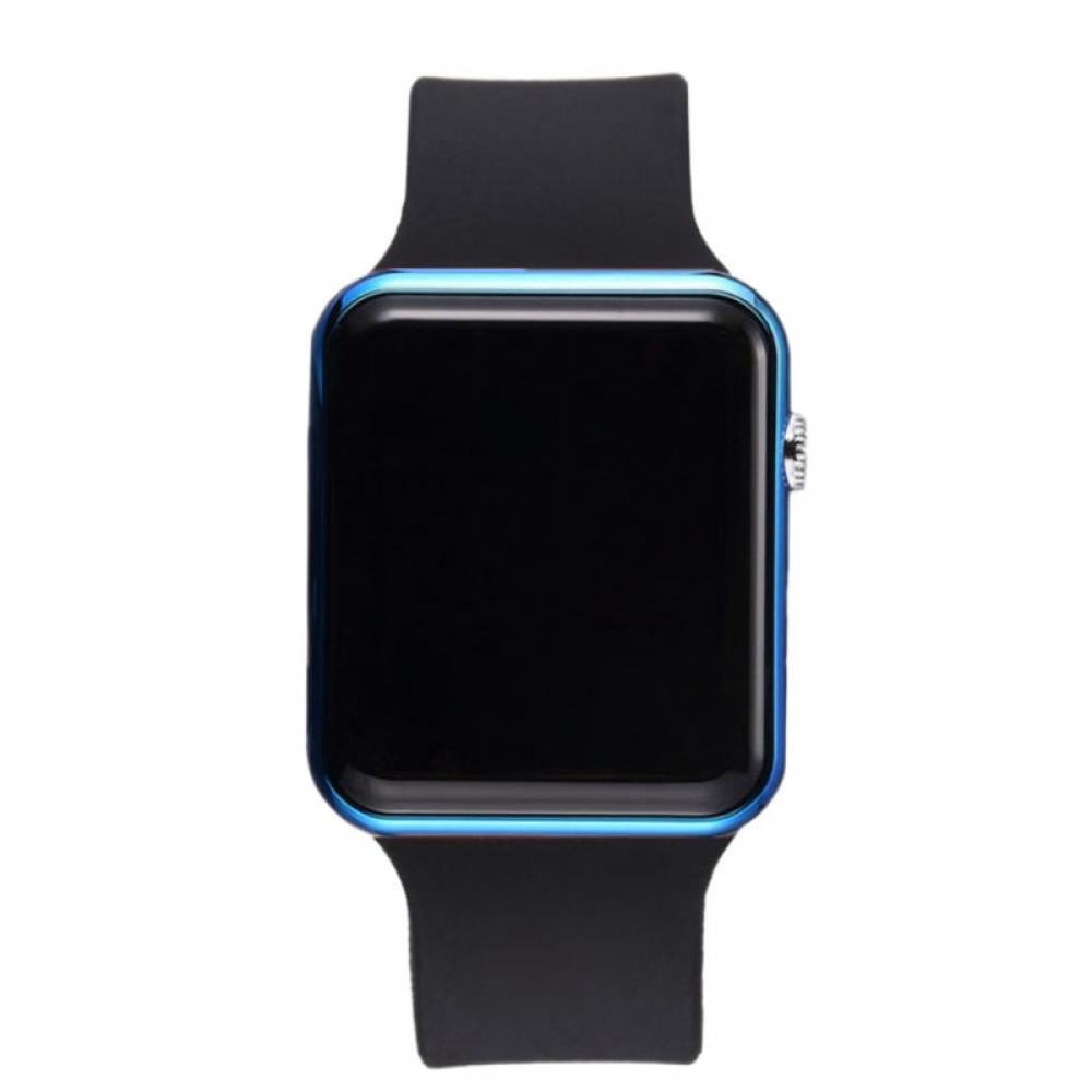 Universal Daily LED Digital Watch Date Time Waterproof Wristwatch Men