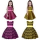 thumbnail image 4 of Vestido de niña de Encaje ondudo Boda honor Fiesta de cumpleaños 3-10 años 4-5 años Sunnimix  Vestido de las muchachas de la boda, 4 of 8