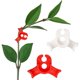 thumbnail image 1 of 20 piezas (10 * rojo 10 * blanco) doblador de abrazadera de planta para entrenamiento de baja presión de ramas de vid de flores entrenador de tallo de planta de 90 grados oso de fresa Electrónica, 1 of 5
