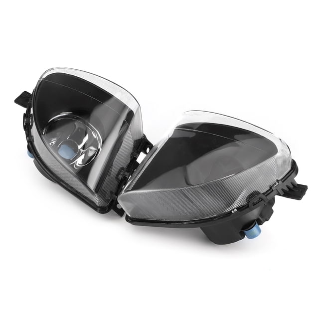 Carcasa de luces antiniebla con protección UV, 2 piezas de parachoques delantero, carcasa de luces antiniebla, carcasa de lámpara antiniebla de repuesto para serie de calidad superior