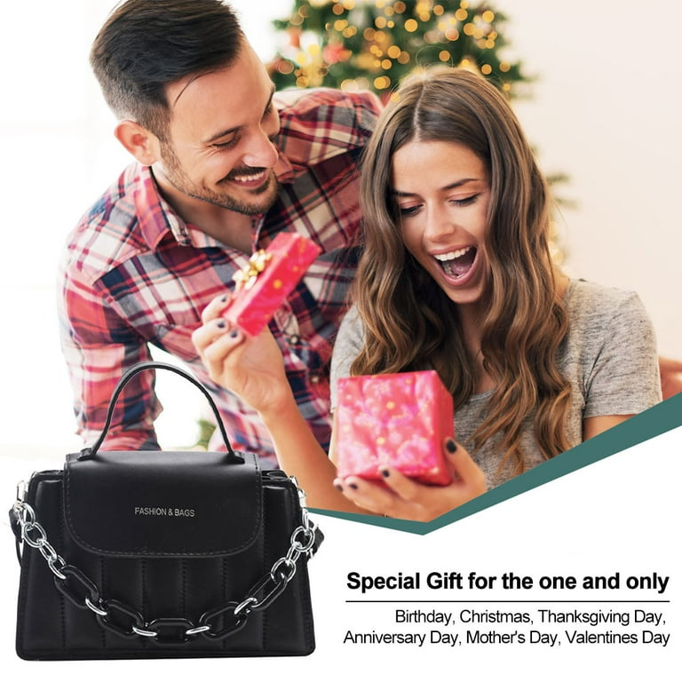 Bolso de mensajero pequeño para mujer, bolso de hombro para mujer para teléfono móvil, bolso ligero de cuero de moda.