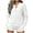 White, variant on hlysgo Womens Zip Up Jackets Quilted Fall Sweater Jackets Casual Stylish Lightweight Fall Winter Wear Jackets with Pockets White,M