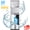 Silver, variant on Nepsam 4-in-1 Top-Loading Water Dispenser with Ice Maker, Hot/Cold/Room Water, Fits 3–5 Gal Bottles, Child Lock, for Home & Office, Black