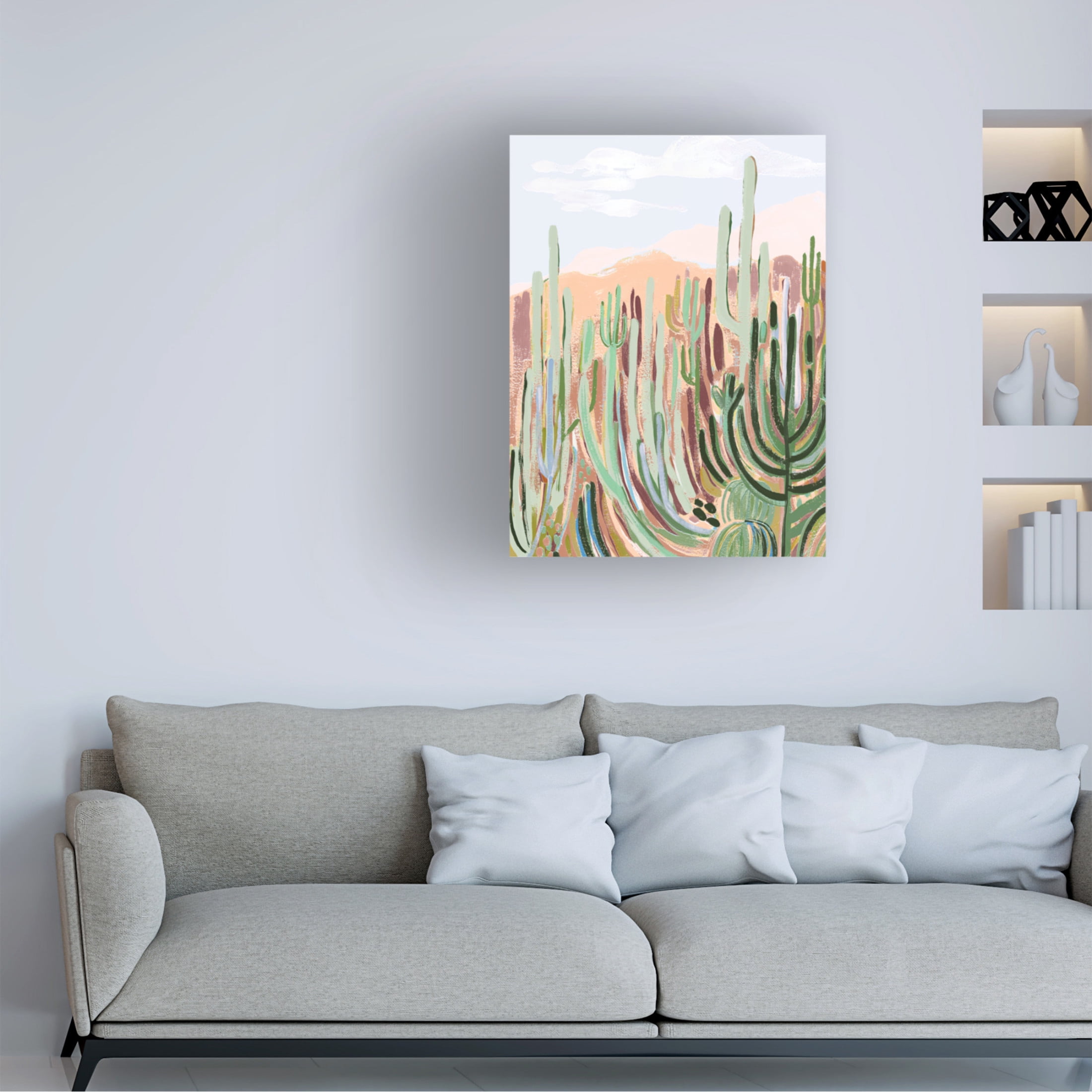 Trademark Fine Art Laura Marr  Warm Sunbaked Desert I Canvas Wall Art