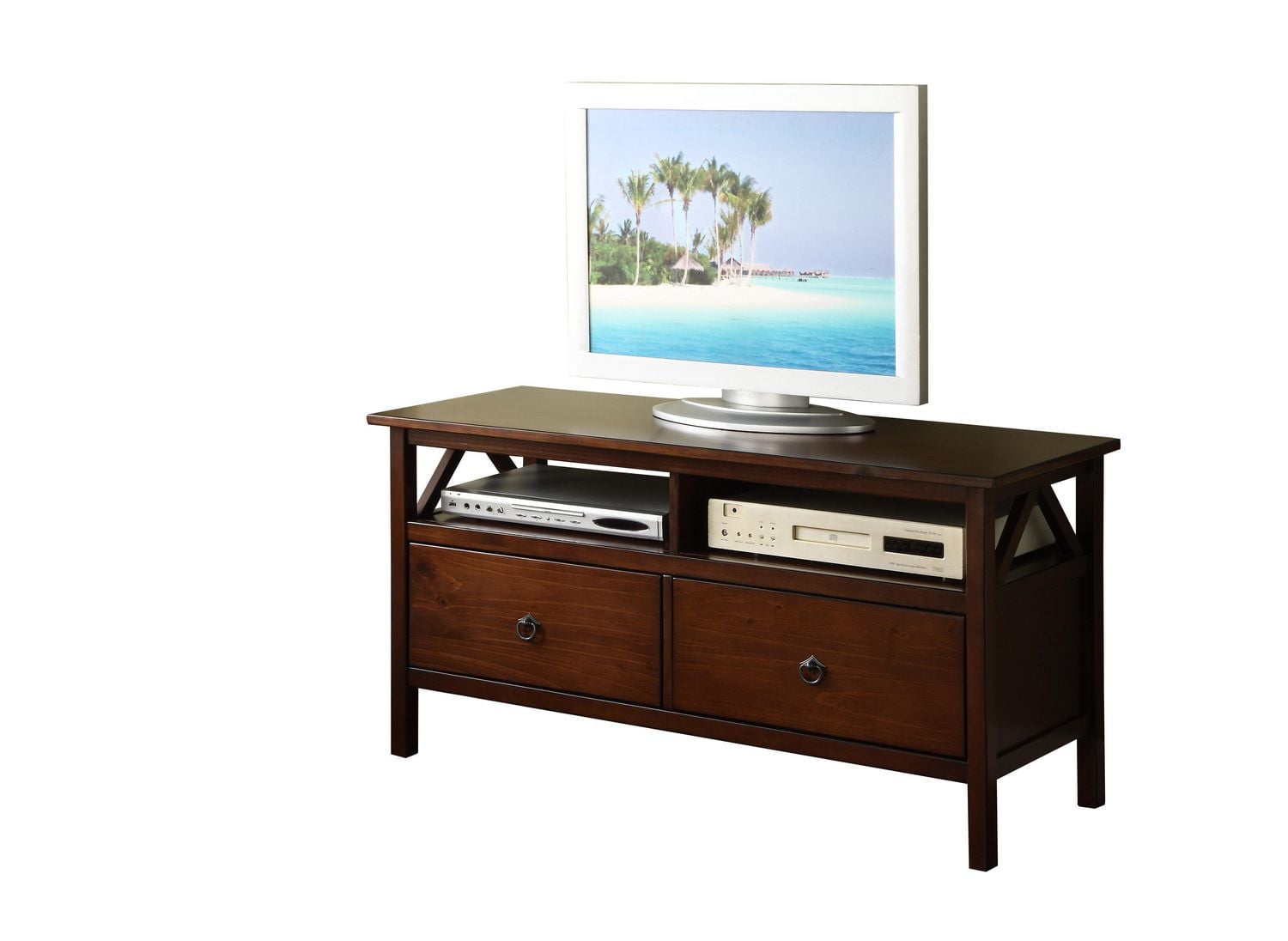 Meuble TV Edgewood à tabac antique