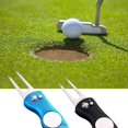 thumbnail image 5 of 2Pcs Golf Divot Tool Golf Fork Repair Foldable Golf Divot Repair Tool Green Repair, 5 of 5
