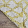 thumbnail image 3 of Hand Woven Flat Weave Kilim Jute Eco-Friendly Area Rugs - 3'X5', Rectangle Shape, Beige Gold Color, Geometric Pattern, High Pile, Natural Fiber, Handmade Area Rugs For Living Room (J00031), 3 of 8