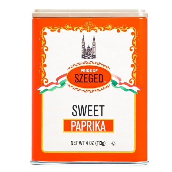 Szeged | Pride of Szeged Sweet Paprika Powder | 4 oz | Gourmet Spice | 1-Pack