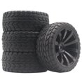 thumbnail image 2 of SHAR 4 Pcs Roues Tout-Terrain, Roues de Voiture RC Universelles 1/10 65mm M4 Télécommande, 2 of 4