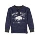 thumbnail image 1 of Aeropostale Boys Mount Ridge Henley Shirt, Azul, 6 Aeropostale henley, 1 of 2