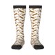 thumbnail image 1 of Fotbe Leopard Print Calcetas Divertidas Estampadas para Hombre y Mujer, Calcetas de Algodón hasta la Rodilla para Caminar, Correr, Enfermería y Embarazo, 1 of 6