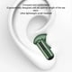 thumbnail image 4 of 5,2 Auriculares, Estilo retro Encrina la Reducción de Ruido Deportes Juegos de Sonido Estéreo Auriculares Inalámbricos con Pantalla Led de Alimentació, Para Fitness, Ciclismo,, 4 of 7