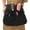 Black(A), variant on Bxaolu Waitress Apron Server Apron with Multiple Pockets, Half Apron with Adjustable Belt for Waitress, Waiter, Women Men Server, Waist Apron for Restaurant, Bistro, Kitchen, Black