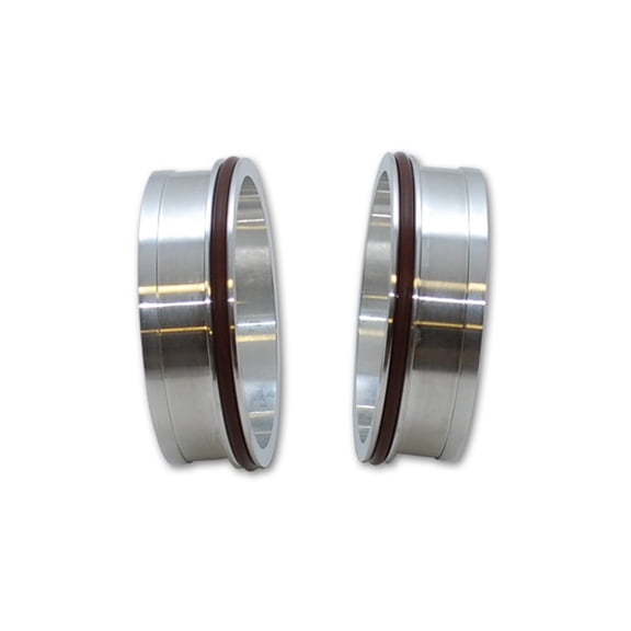 Vibrant HD Aluminum Weld Ferrules w/ O-Rings for 2in OD Tubing - Sold in Pairs