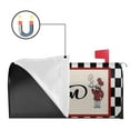 thumbnail image 2 of Buffalo Plaid Welcome Mailbox Covers Magnetic Letter Box Wrap Standard Size 21x18 Inch Mailbox Decor Post Letter Box Decoration for Outdoor Garden Yard, 2 of 5