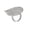 White k-2, variant on YIEMEEN Geometric Pearls Open Rings Hand Jewelry Crinkle Finger Rings Alloy Texture Suitable for Fashion Enthusiasts Present