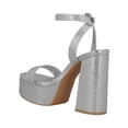 thumbnail image 3 of Zapatilla HEAD OVER HEELS Mujer ALta Ajustable plateado 26, 3 of 4