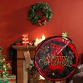 thumbnail image 4 of Tyidzon Wreath Storage Container Clear Christmas Wreath Storage Bags, Wreath Bag with Zipper and Handles, Artificial Wreath Storage Holder, 4 of 7