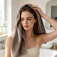 thumbnail image 7 of ufehgfjh Towels Bath Bathroom Hand Towels Solid Color Cottons Towel Household Absorbent Adult Face Towel Soft Lightweight Durable for Home and Pool and Beach, 7 of 7