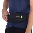 thumbnail image 4 of Cangurera para correr Spptty Nylon Negro equipo de deporte, 4 of 8
