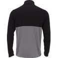 thumbnail image 2 of Puma Gamer Colorblock 1/4 Zip Puma Black/Quiet Shade Outerwear Men M, 2 of 5