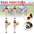 thumbnail image 1 of 4PCS 49033-0034 297500-0640 Fuel Injectors 2C0-13761-00-00 For Yamaha YZF R1 R6, 1 of 11