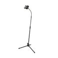 thumbnail image 4 of MERIGLARE Mic Holder Stand Height Adjustable Adults Microphone Stand Tripod Single Rod, 4 of 8