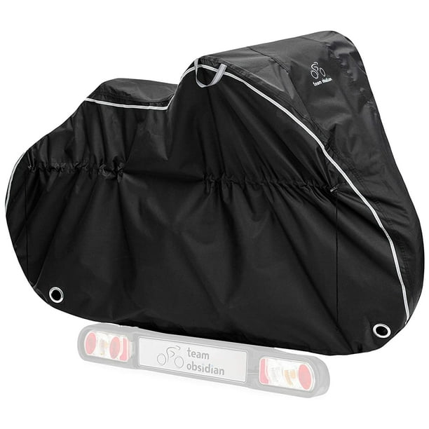 Team Obsidian: Fundas para bicicletas | estilos: almacenamiento o transporte/viajes al aire libre | Materiales impermeables y resistentes 300D Oxford Ripstop | Tallas L XL XXL para 1 2 o 3 bicicletas