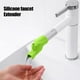 thumbnail image 3 of Boquilla de silicona para fregadero de cocina extensor de grifo de Ehuebsd agua elástico conector de grifo de baño dispositivo de lavado para niños, 3 of 5