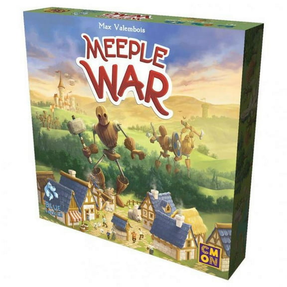 Meeple War Board Game Cool Mini Or Not