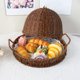 thumbnail image 1 of TABLETREANDS Cesta Decorativa De Rattan Para Y Pan Con Ideal Para Uso En Hogar, 1 of 8