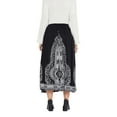 thumbnail image 5 of Women Long Maxi Skirt Elastic Hight Waist A Line Beach Holidays Skirts S-XL, 5 of 6