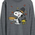 thumbnail image 3 of Peanuts - Thanksgiving Scene - Men's Long Sleeve T-Shirt, 3 of 6