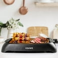 thumbnail image 5 of Courant Indoor Smokeless Grill and Griddle with Non-Stick Copper Coating and Adjustable Temperature, 5 of 6