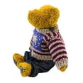 thumbnail image 3 of Boyds Bears Plush 10.00In Eddie Bean Bauer, Fabric, Patriotic Bean Filled Jointed 9119, 3 of 3
