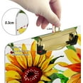 thumbnail image 4 of FMSHPON Wildflower Sunflower Clipboard Hardboard Wood Nursing Clip Board and Pull for Standard A4 Letter 13x9 inches, 4 of 7