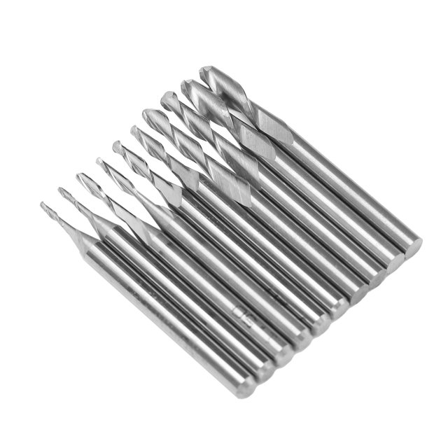 Shank Nose End Mill, Spiral Milling Cutter Small In Size Lightweight For Carving For Cutting Fine