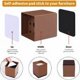 thumbnail image 3 of Juego de 4 patas elevadoras para cama de acero al carbono, elevadores para muebles que añaden 5 cm de altura, soportan 10000 libras, elevadores para mesa, silla o C (cuadrados marrones), Superma, 3 of 5