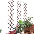 thumbnail image 2 of MasteelfCA Expandable Garden Trellis Plant Support Willow Fence Panel for Climbing Plants, 2 of 9
