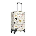 thumbnail image 3 of Kdxio Geometric Triangle Pattern Luggage Cover for Travel,Elastic and Durable,Fits 18-32 Inch,-No luggage included, 3 of 8