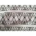 thumbnail image 4 of oneOone Cotton Cambric Fabric Floral & Triangle Block Decor Fabric Printed BTY 56 Inch Wide, 4 of 4
