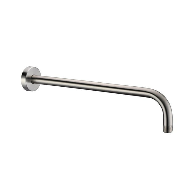 Purelux Shower Extension Extra Long Stainless Steel Arm With Brushed Nickel 16 Inches Com Purelux Shower Extension Extra Long, Oil Rubbed Bronze Shower Arm Extension