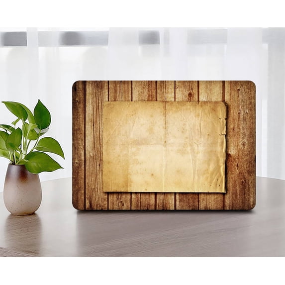 KSK KAISHEK Hard Shell Only for Old MacBook Pro 13 inchs( Retina Display No Touch, 2015/2014/2013/2012) Model A1425 & A1502, No USB-C, No CD-ROM Wood grain A 121