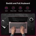 thumbnail image 5 of 15.6" IPS FHD Gaming Laptop 32GB DDR5 RAM 1TB SSD AMD Ryzen 7 6800H (8 Cores, Beat i7-12700H, Up to 4.7GHz) AMD Radeon 680M GPU with 100W Type-C Backlit Keyboard 180° Viewing RoseGold, 5 of 7