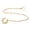 Gold-color, variant on Crystal Tassel Chain Fake Septum Rings for Girls Young Lady Indian Vintage