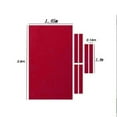 thumbnail image 3 of Housse de Tapis de Table de Billard Professionnelle Accessoires en Feutre Mélange de Laine Piscine Intérieure 7/8/9 Pi 9 Pi Rouge, 3 of 9