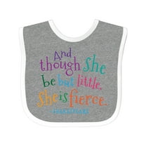 Inktastic Funny Shakespeare Quote Boys or Girls Baby Bib
